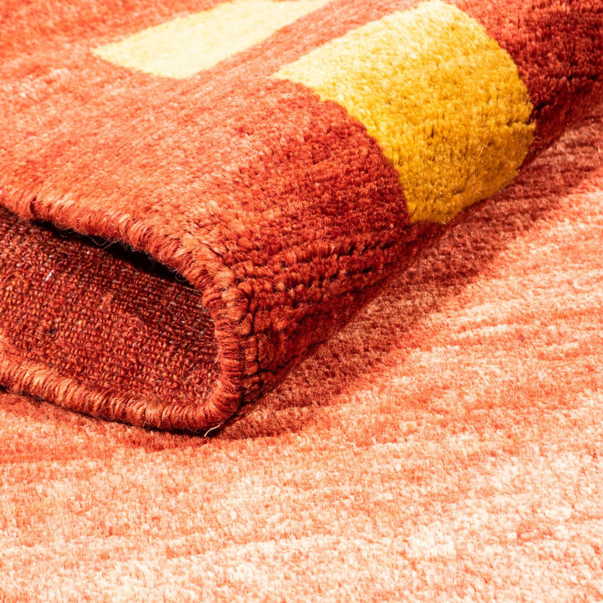 Tappeto Gabbeh - Persero - 150 x 103 cm - terracotta