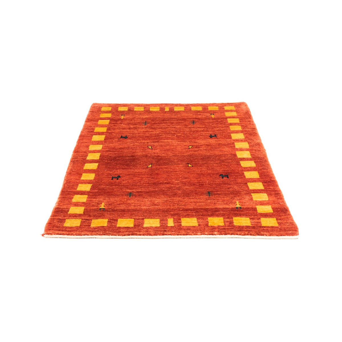 Tappeto Gabbeh - Persero - 150 x 103 cm - terracotta