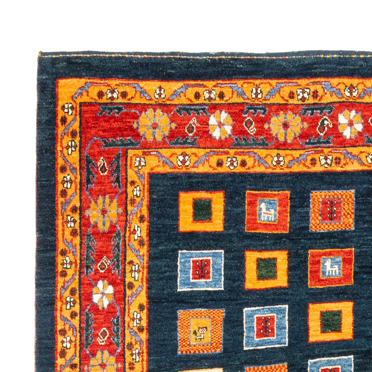 Tappeto Gabbeh - Persero - 238 x 168 cm - multicolore