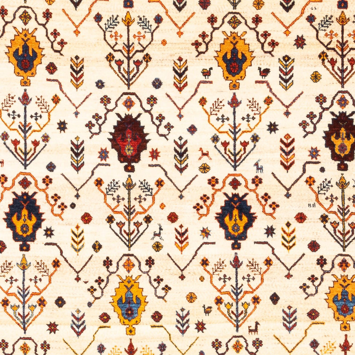 Tappeto Gabbeh - Persero - 212 x 155 cm - crema