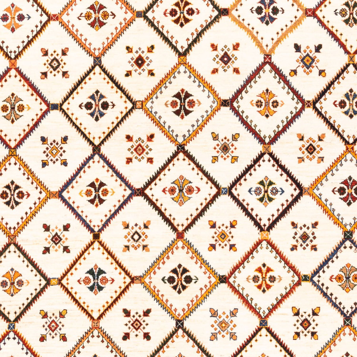 Tappeto Gabbeh - Persero - 234 x 180 cm - crema