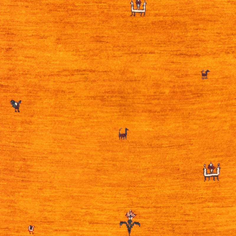 Tappeto Gabbeh - Persero - 165 x 107 cm - oro
