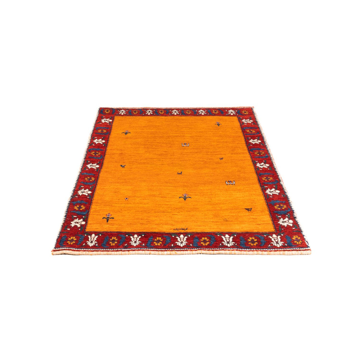 Tappeto Gabbeh - Persero - 165 x 107 cm - oro