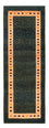 Tappeto corsia Tappeto Gabbeh - Persero - 226 x 86 cm - verde