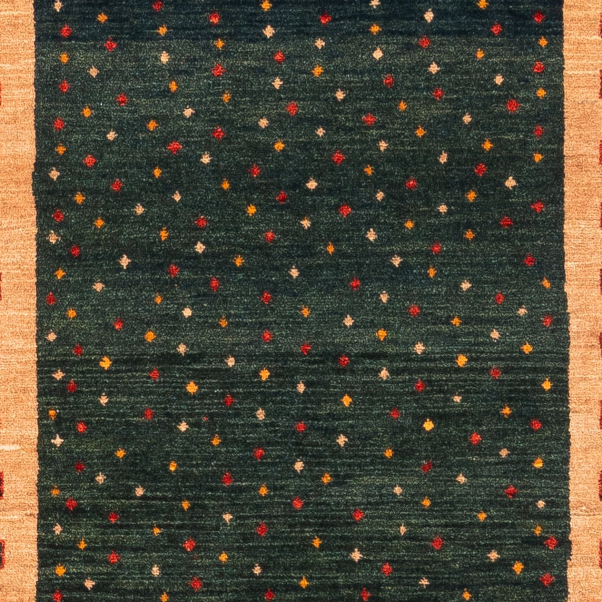 Tappeto corsia Tappeto Gabbeh - Persero - 226 x 86 cm - verde