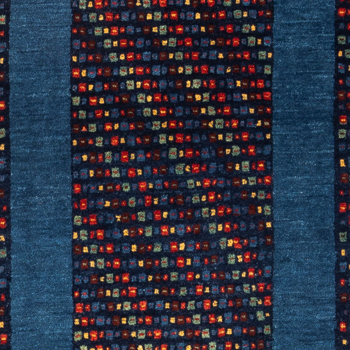 Tappeto corsia Tappeto Gabbeh - Persero - 196 x 82 cm - blu