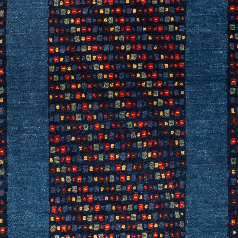 Tappeto corsia Tappeto Gabbeh - Persero - 196 x 82 cm - blu