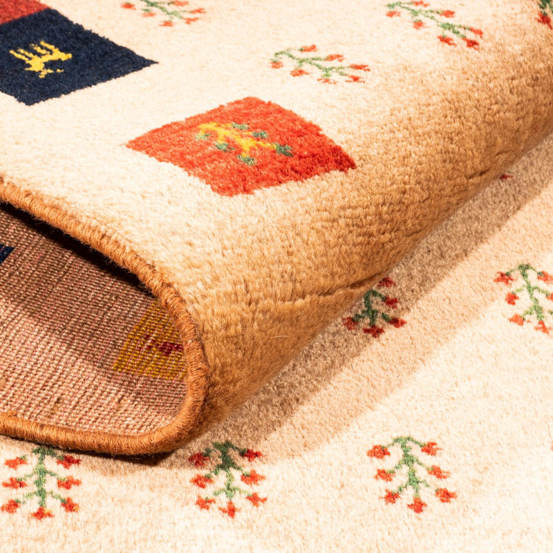 Tappeto Gabbeh - Persero - 155 x 107 cm - beige