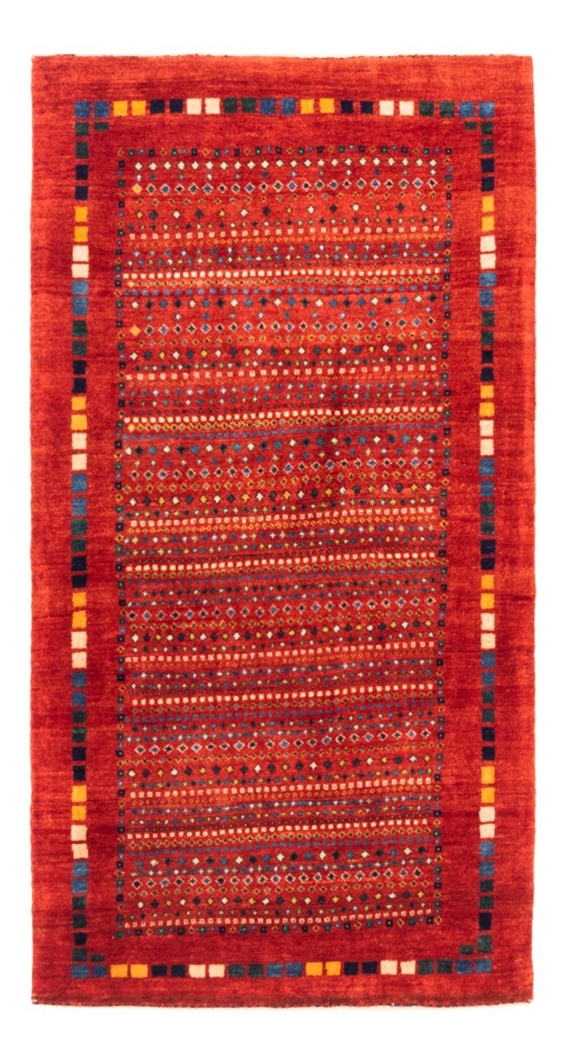 Tappeto Gabbeh - Persero - 144 x 80 cm - rosso