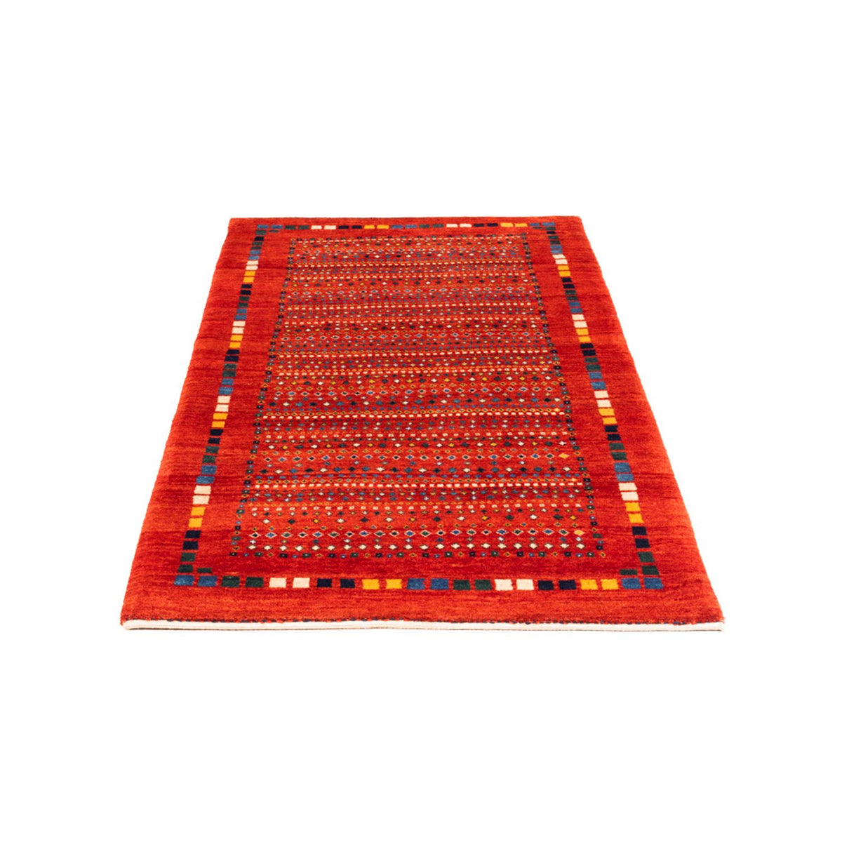 Tappeto Gabbeh - Persero - 144 x 80 cm - rosso