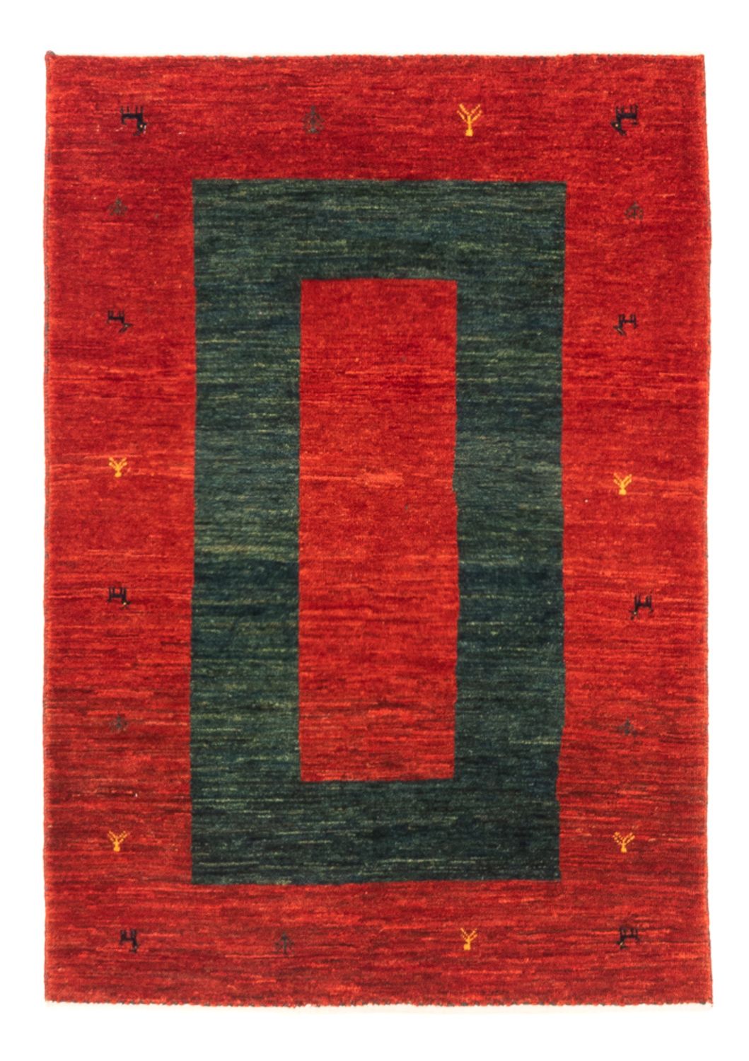 Tappeto Gabbeh - Persero - 122 x 78 cm - rosso