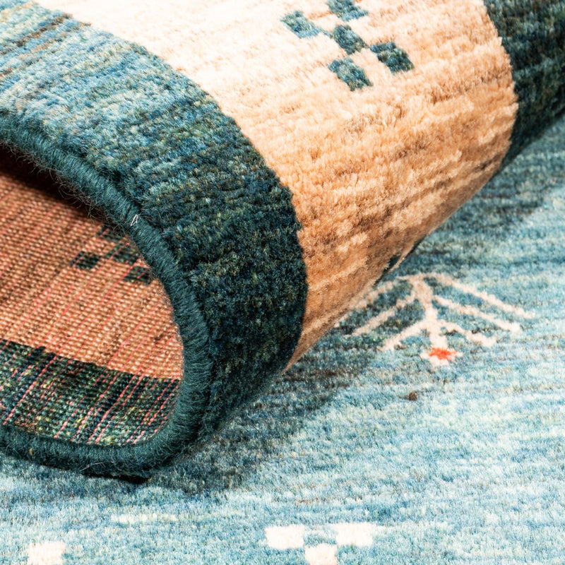 Tappeto Gabbeh - Persero - 146 x 102 cm - verde