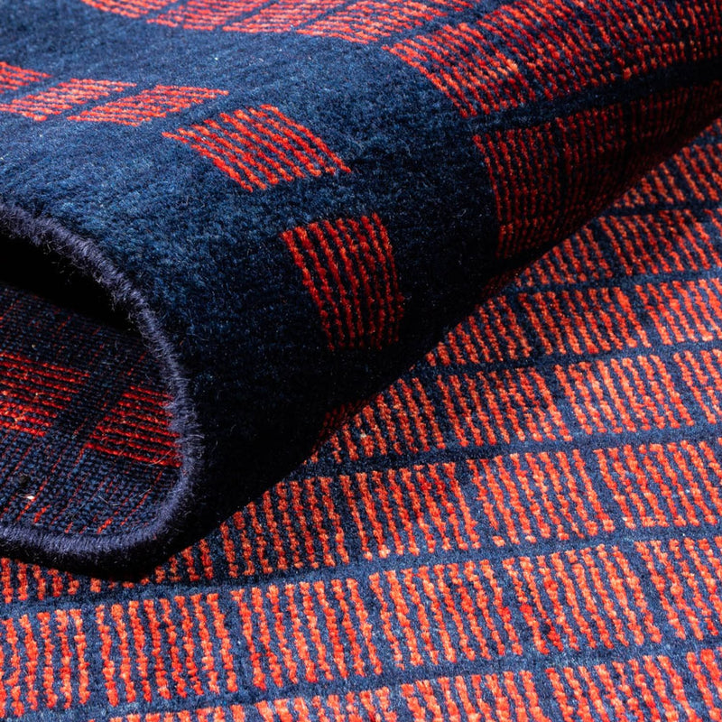 Tappeto Gabbeh - Persero - 195 x 120 cm - rosso vino