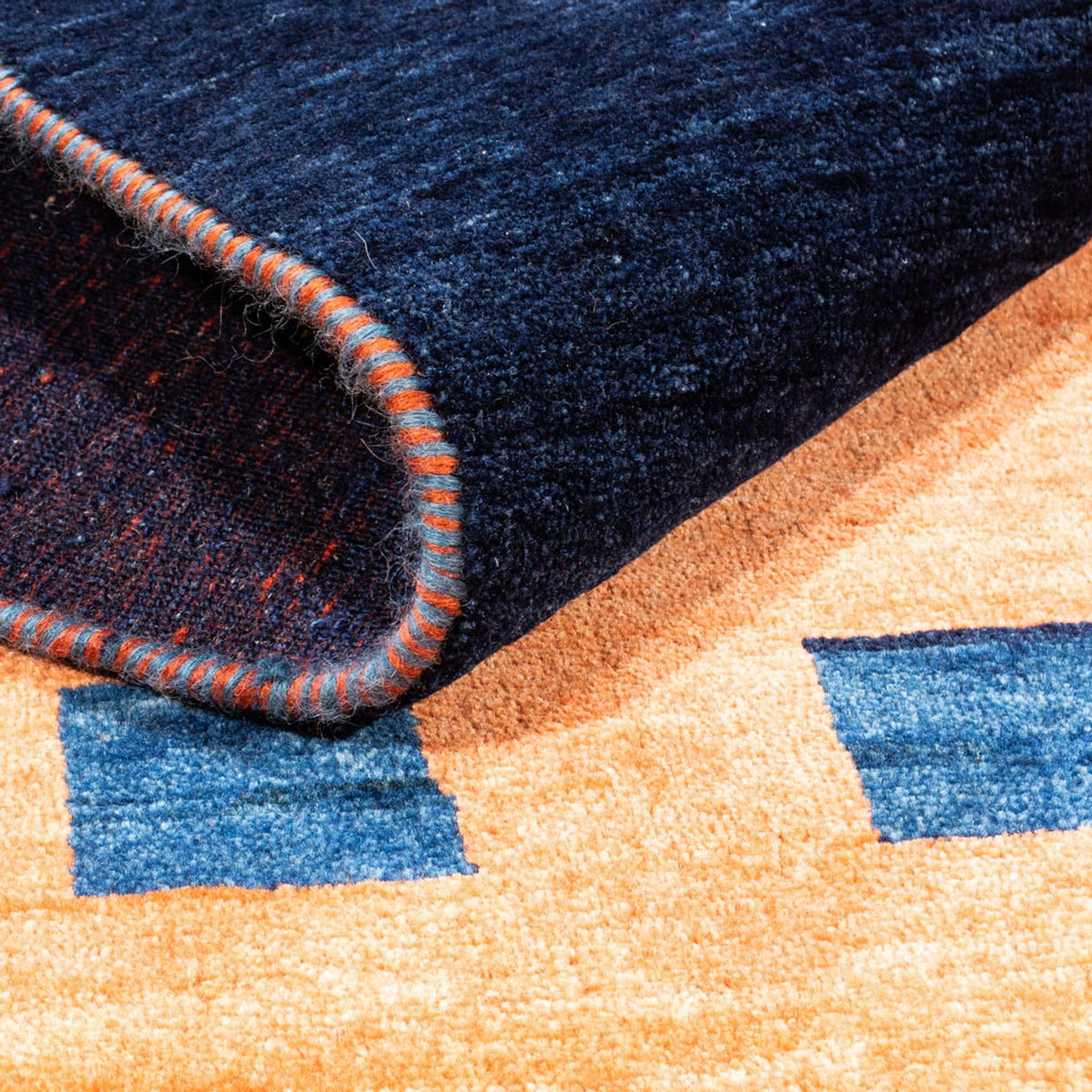 Tappeto Gabbeh - Persero - 200 x 150 cm - oro