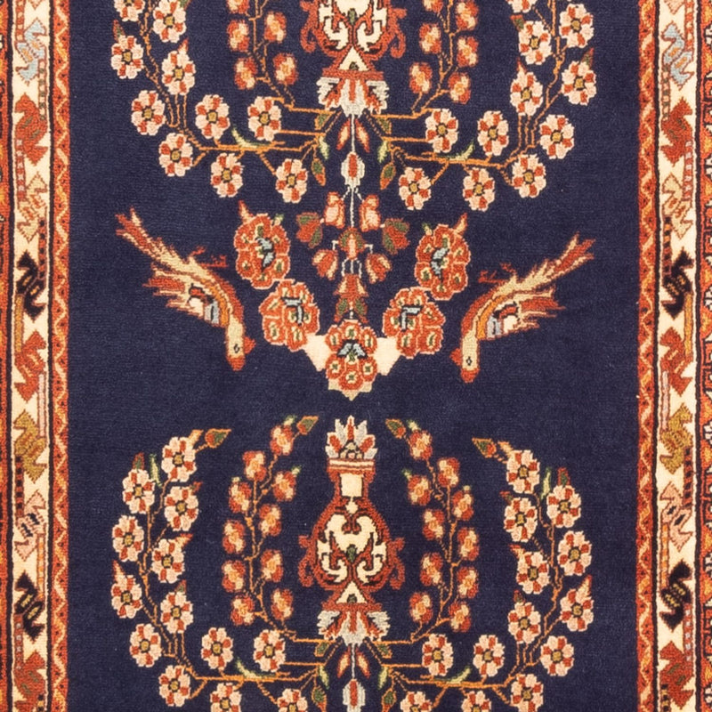 Tappeto corsia Tappeto Persero - Nomade - 278 x 75 cm - blu scuro