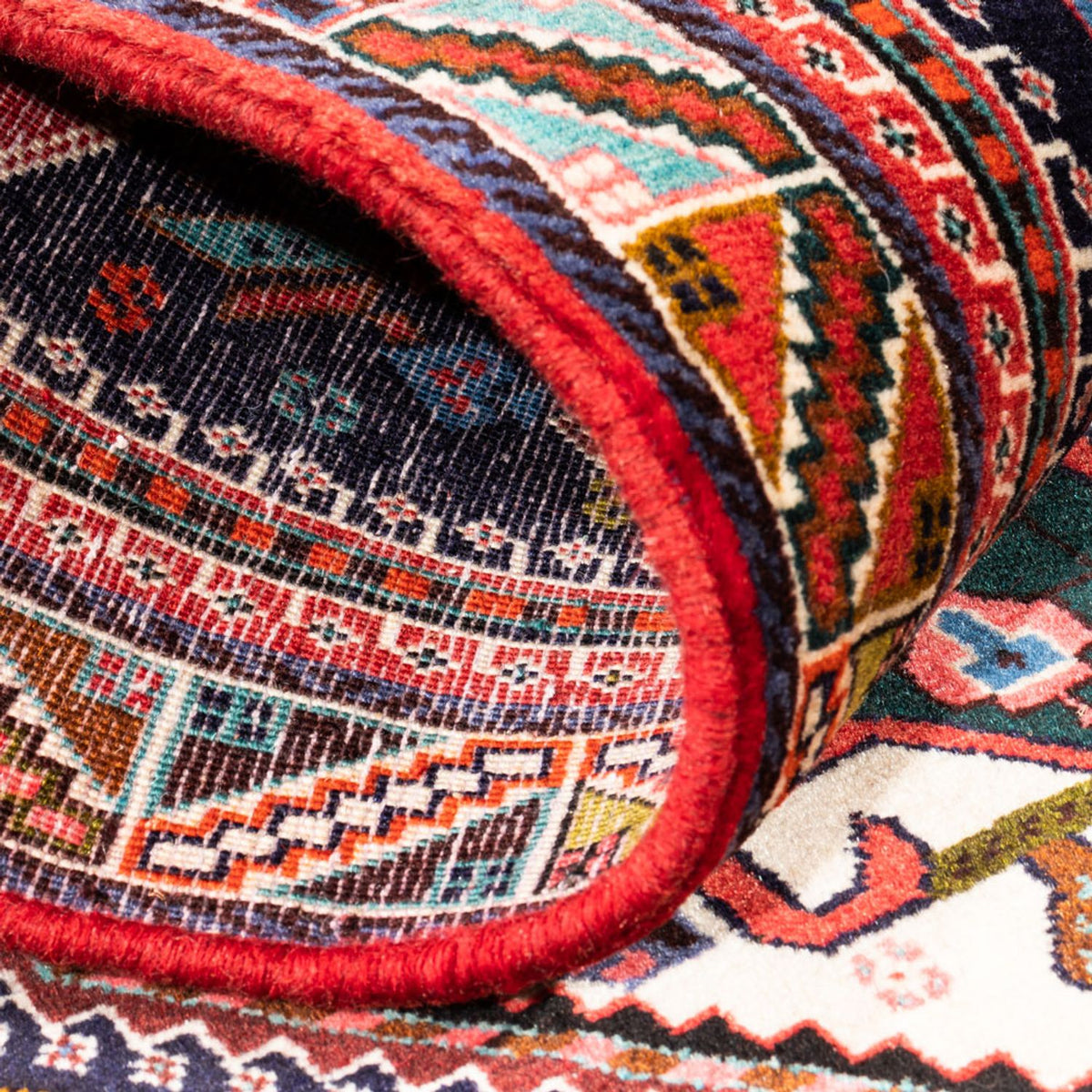 Tappeto corsia Tappeto Persero - Nomade - 250 x 78 cm - blu scuro