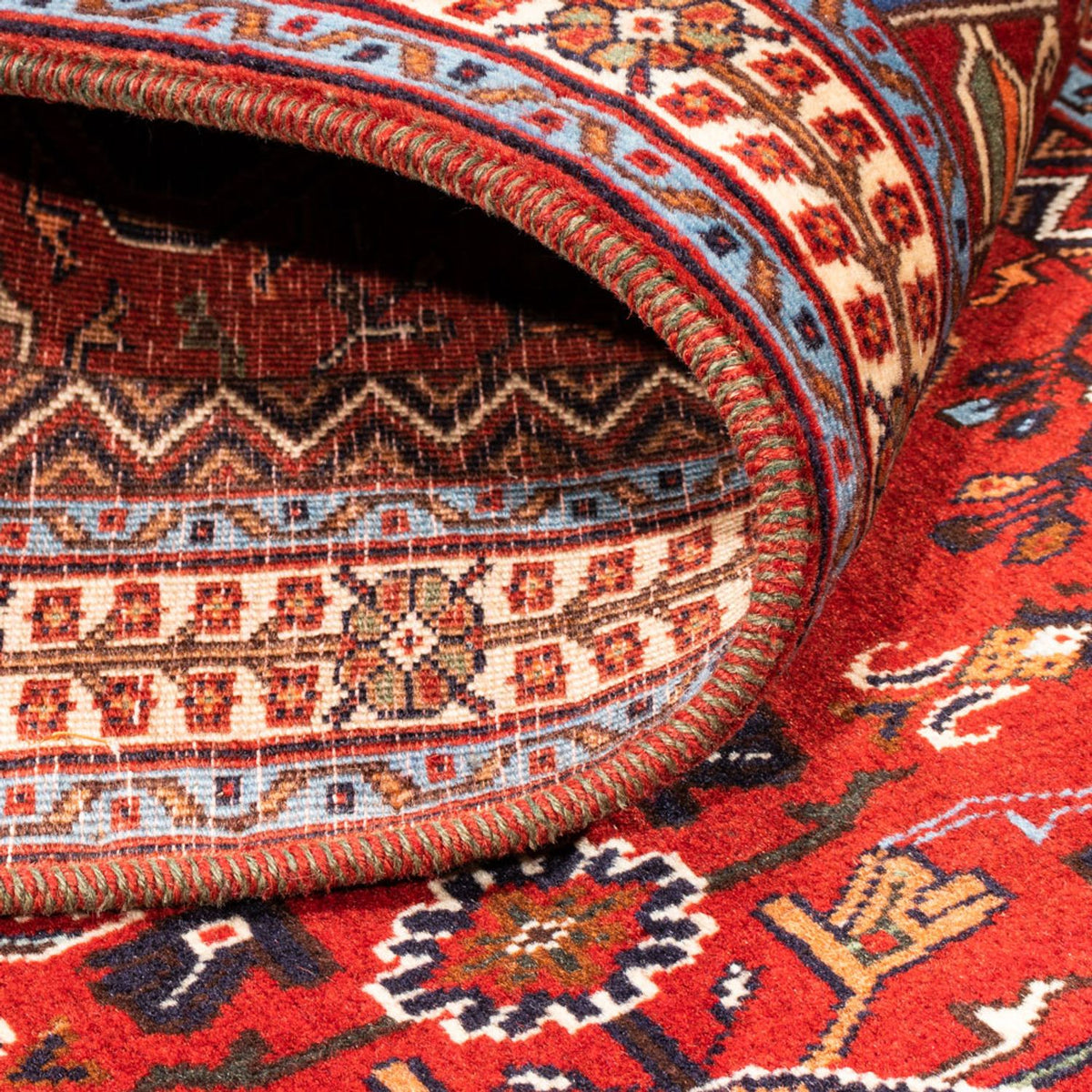 Tappeto corsia Tappeto Persero - Nomade - 248 x 85 cm - rosso