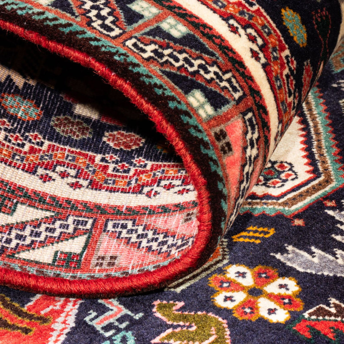 Tappeto corsia Tappeto Persero - Nomade - 262 x 83 cm - blu scuro