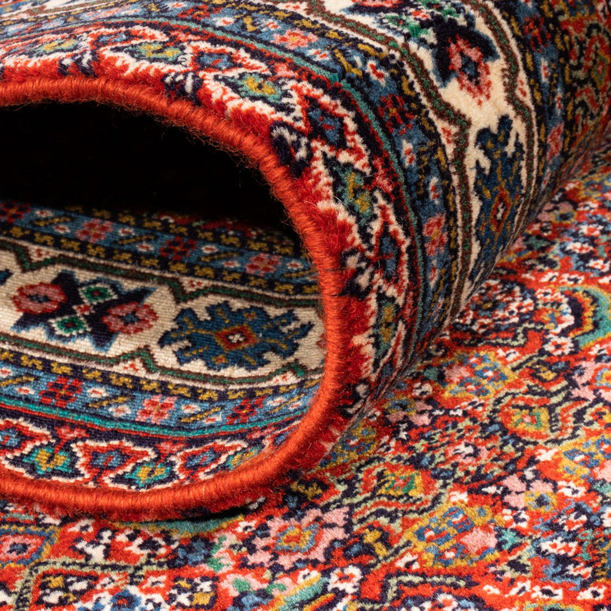 Tappeto corsia Tappeto Persero - Tabriz - 330 x 70 cm - rosso