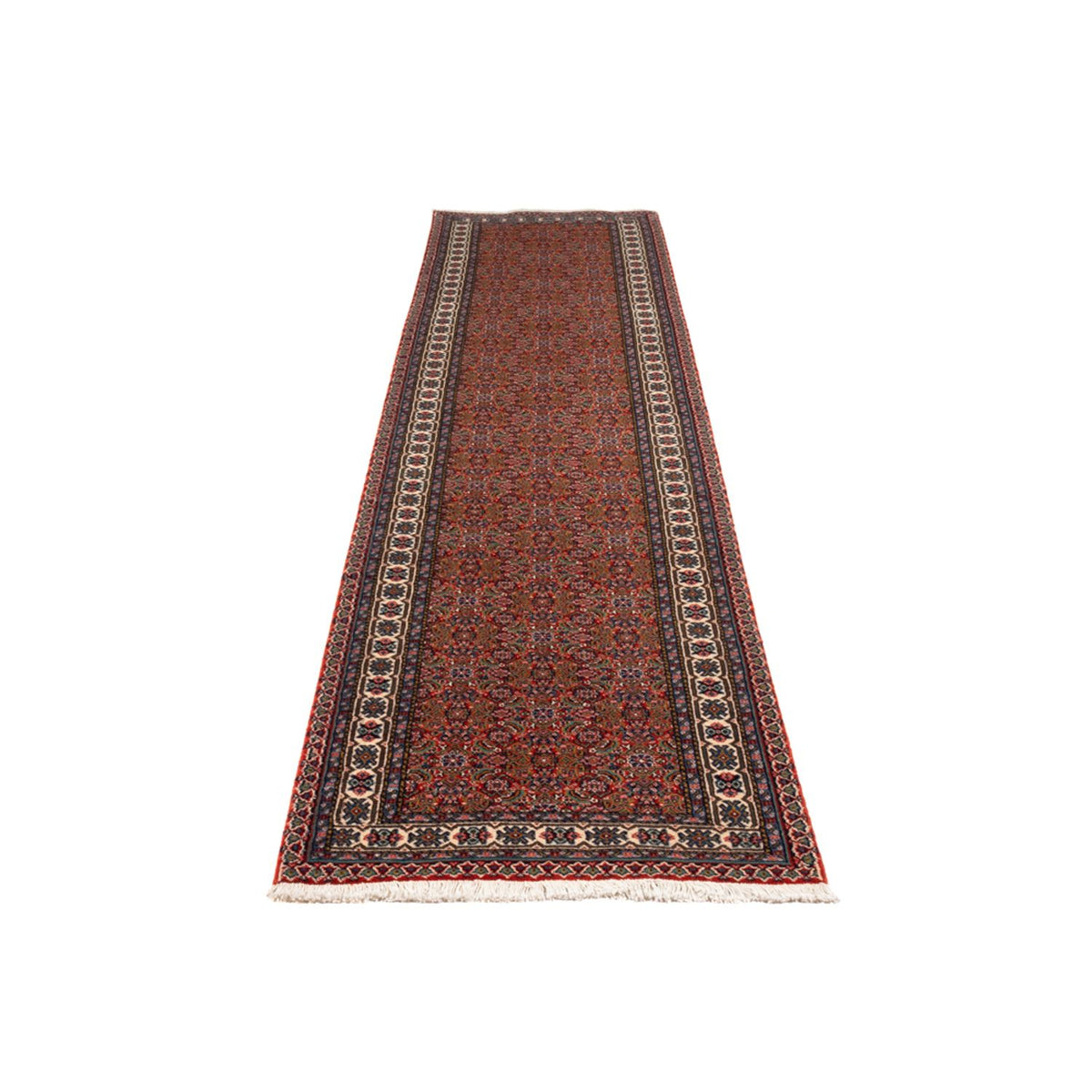 Tappeto corsia Tappeto Persero - Tabriz - 330 x 70 cm - rosso