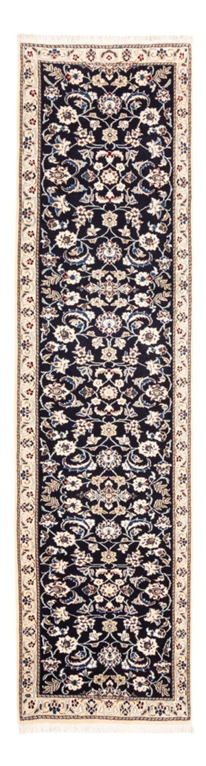 Tappeto corsia Tappeto Persero - Nain - 281 x 72 cm - blu scuro