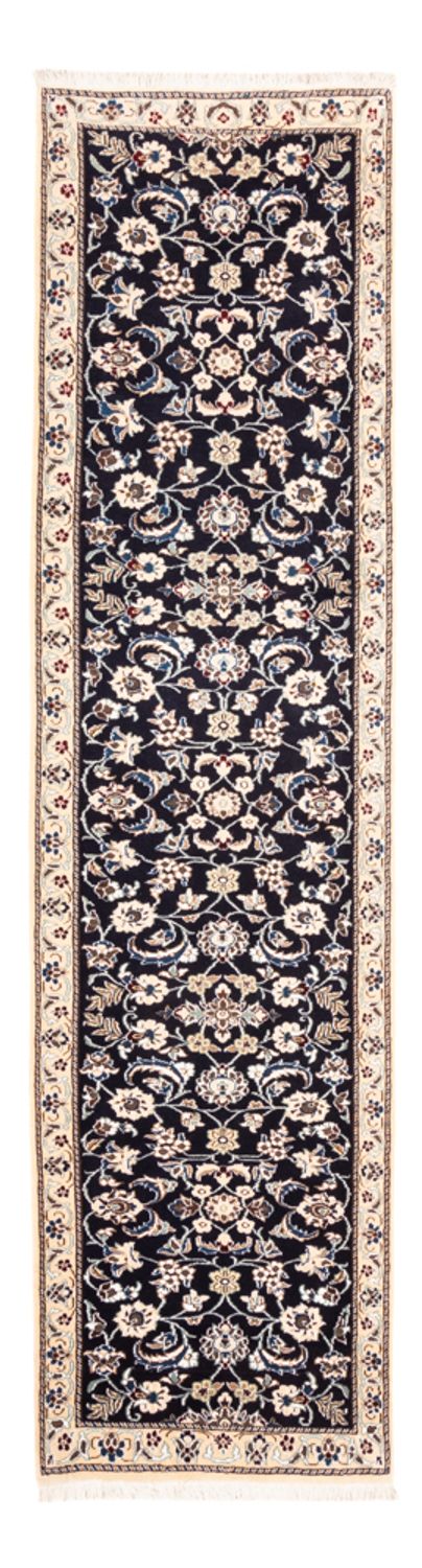 Tappeto corsia Tappeto Persero - Nain - 281 x 72 cm - blu scuro