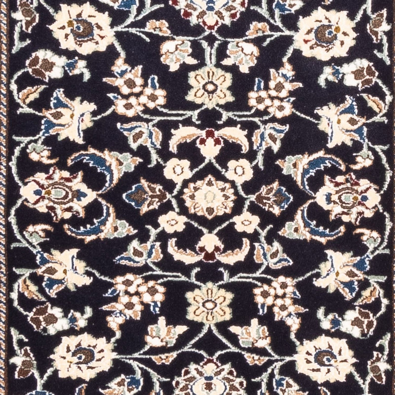 Tappeto corsia Tappeto Persero - Nain - 281 x 72 cm - blu scuro