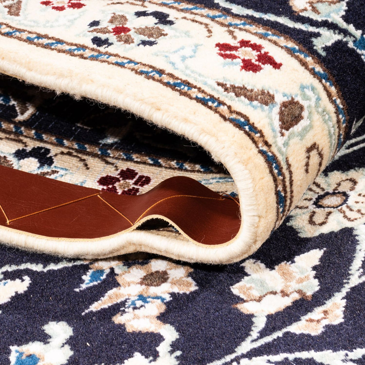 Tappeto corsia Tappeto Persero - Nain - 281 x 72 cm - blu scuro