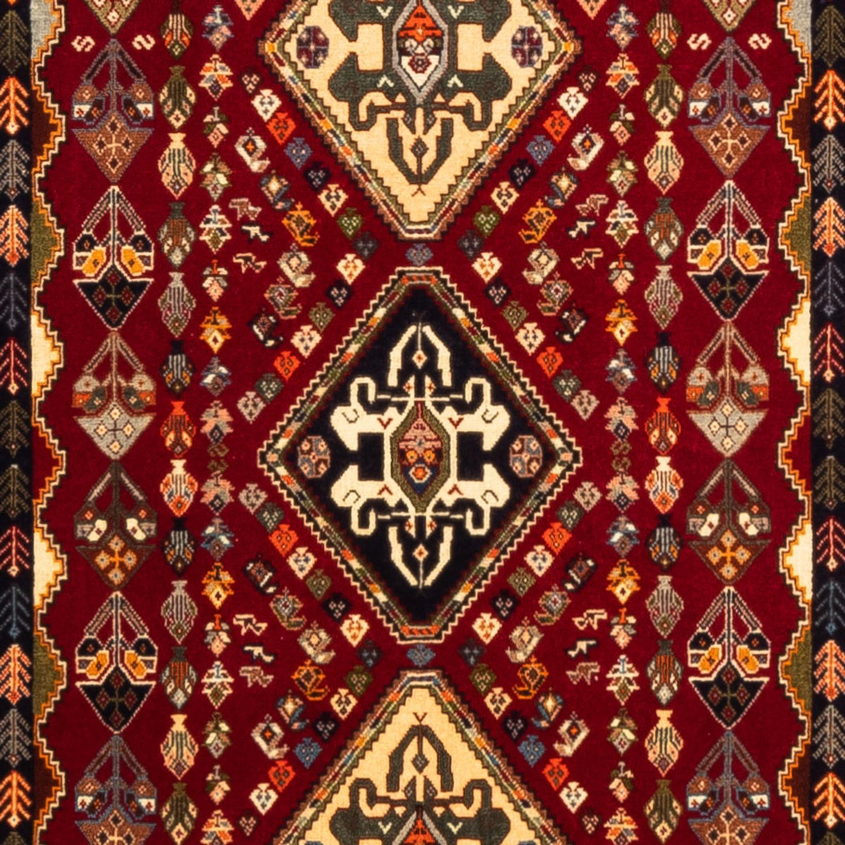 Tappeto corsia Tappeto Persero - Nomade - 308 x 82 cm - rosso