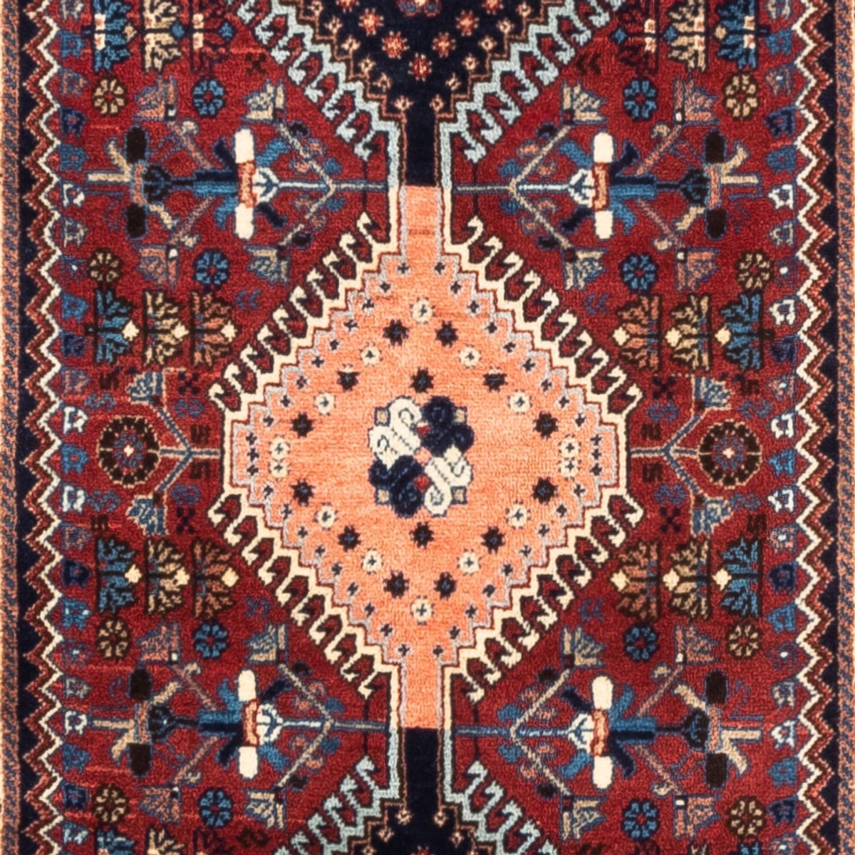 Tappeto corsia Tappeto Persero - Nomade - 294 x 87 cm - rosso