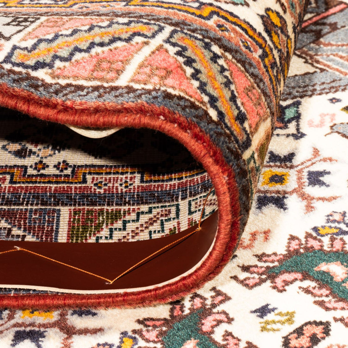 Tappeto corsia Tappeto Persero - Nomade - 253 x 80 cm - crema