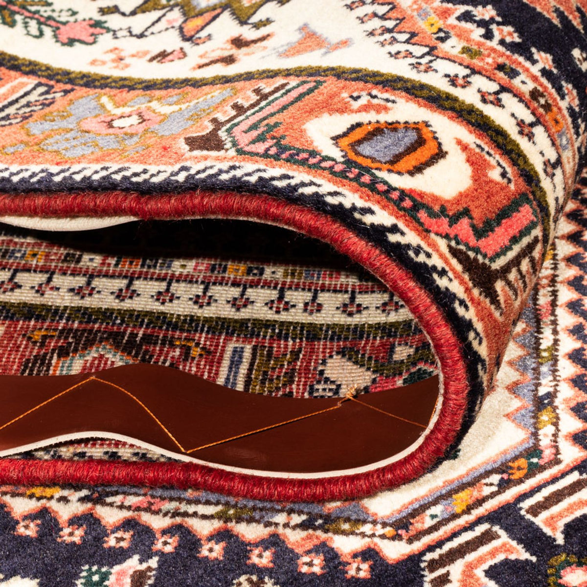 Tappeto corsia Tappeto Persero - Nomade - 253 x 82 cm - blu scuro