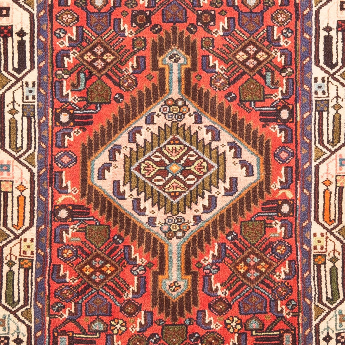 Tappeto corsia Tappeto Persero - Nomade - 284 x 75 cm - rosso