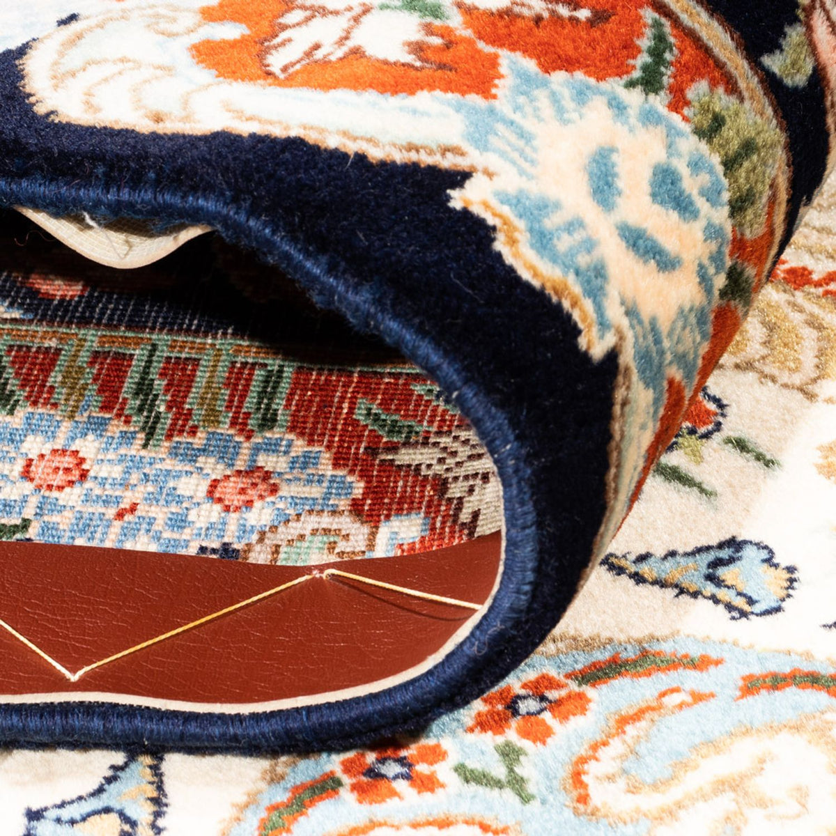 Tappeto corsia Tappeto Persero - Classico - 245 x 90 cm - blu scuro