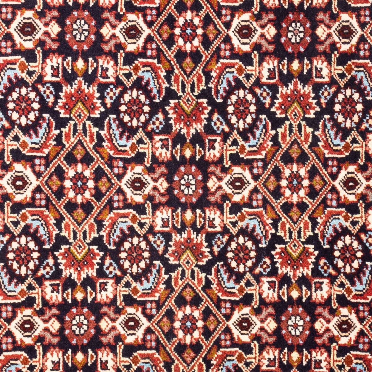 Tappeto Persero - Bidjar - 98 x 72 cm - blu scuro