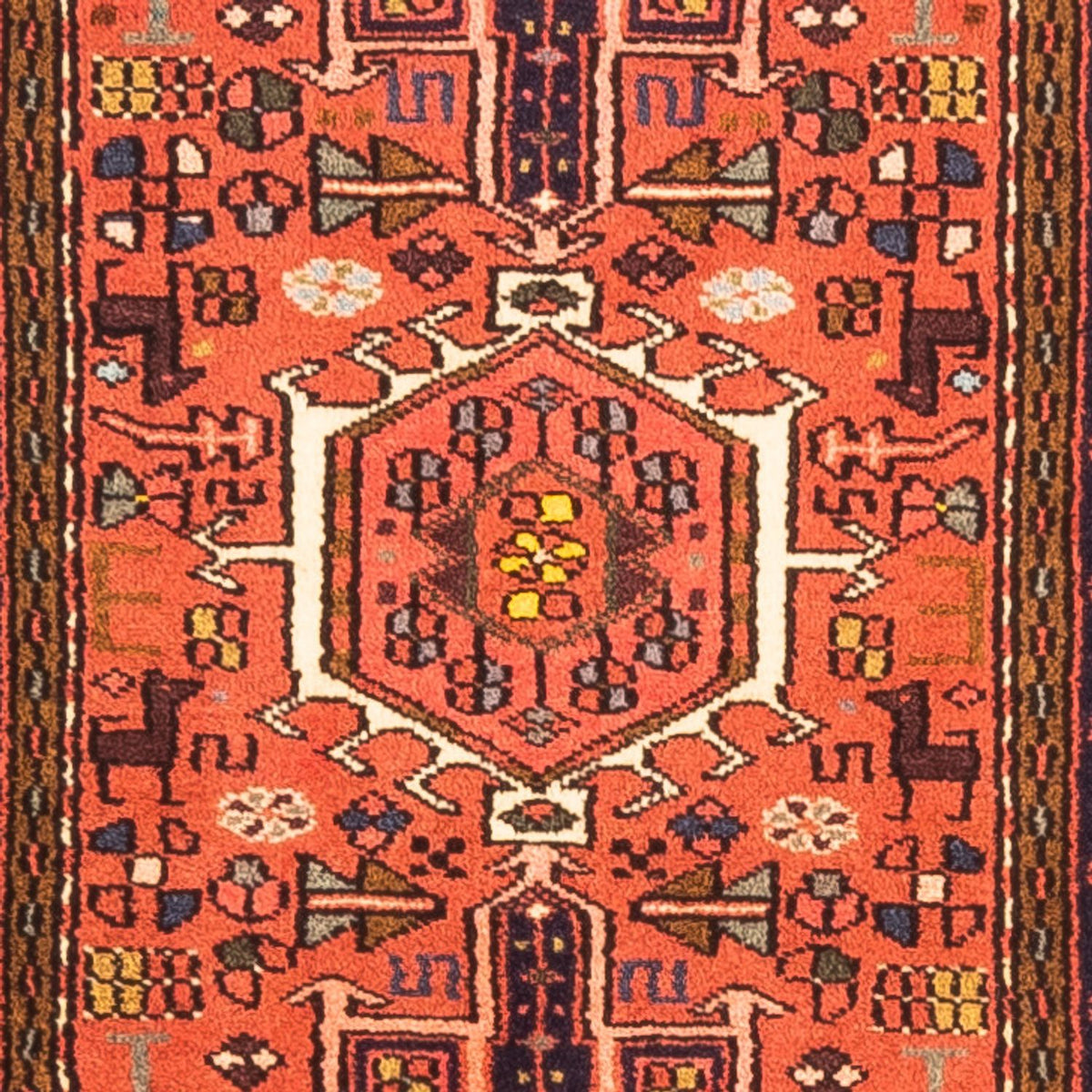 Tappeto corsia Tappeto Persero - Nomade - 277 x 70 cm - rosso