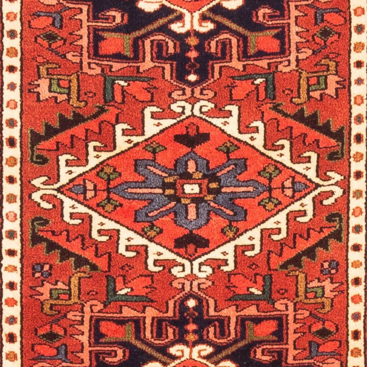 Tappeto corsia Tappeto Persero - Nomade - 202 x 70 cm - rosso