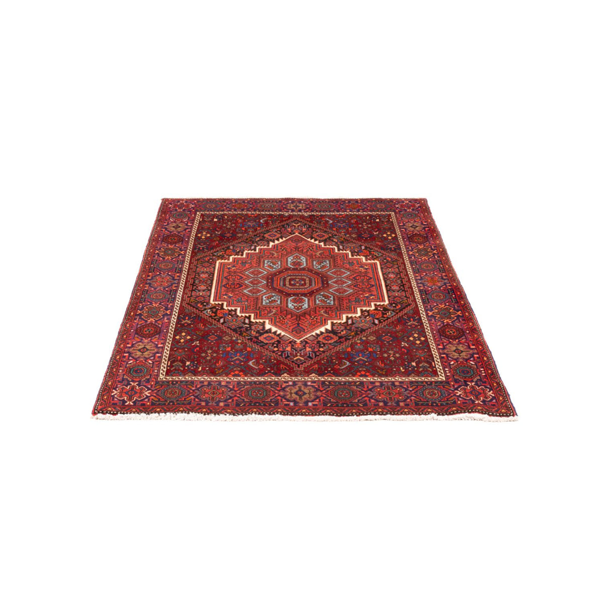 Tappeto Persero - Nomade - 153 x 101 cm - rosso scuro