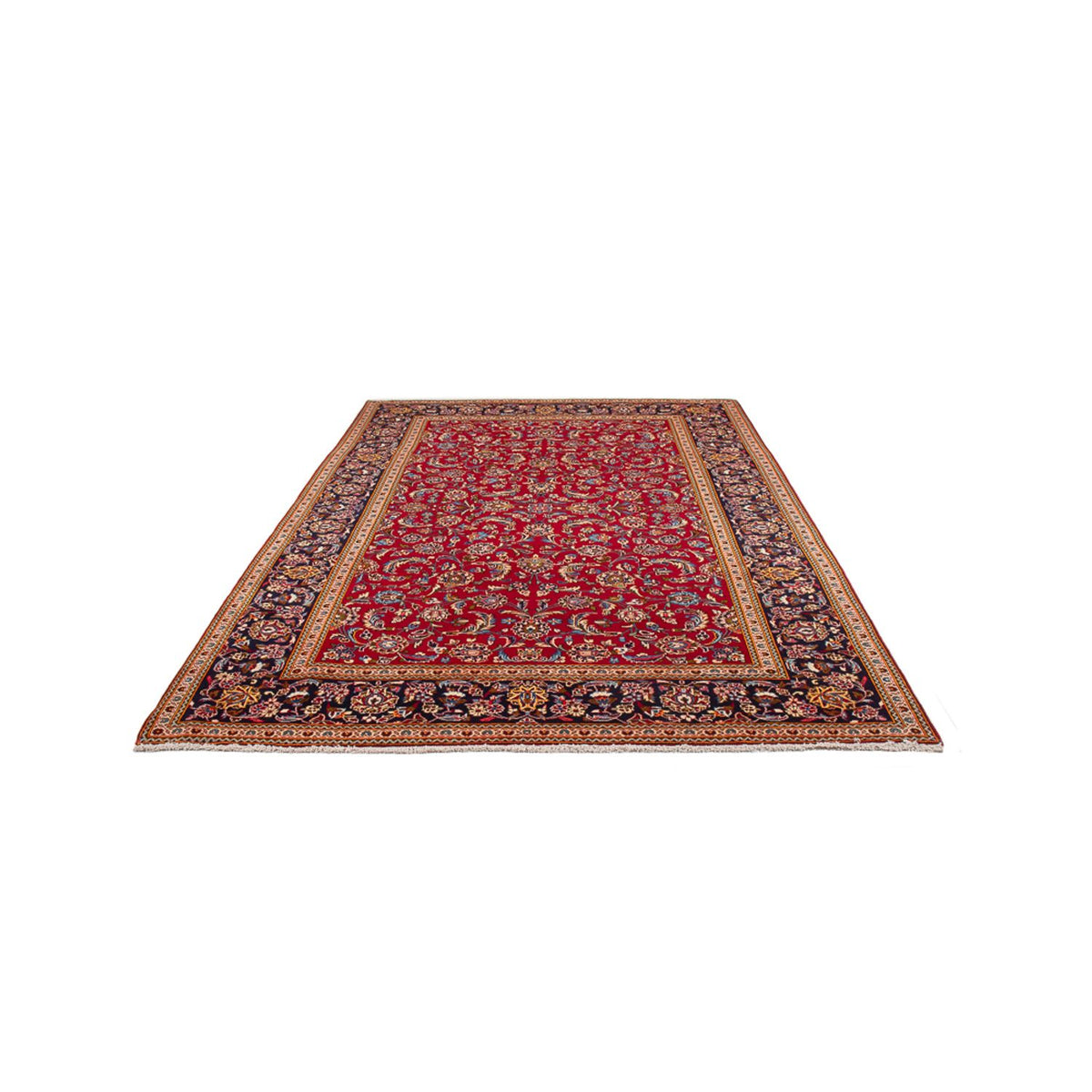 Tappeto Persero - Keshan - 290 x 197 cm - rosso