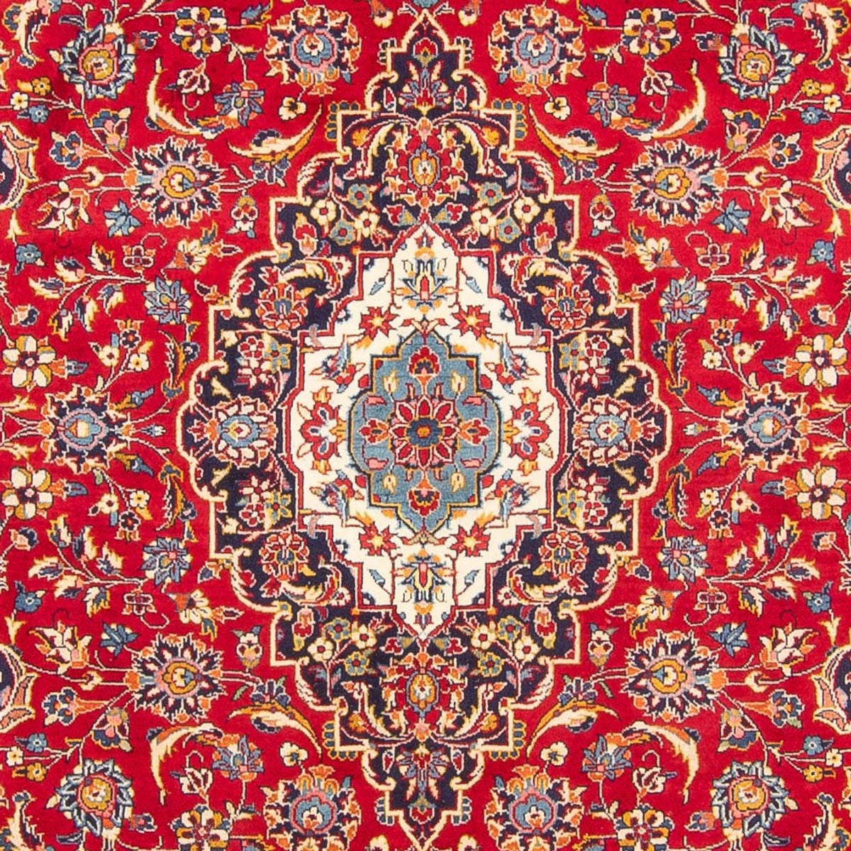 Tappeto Persero - Keshan - 284 x 202 cm - rosso