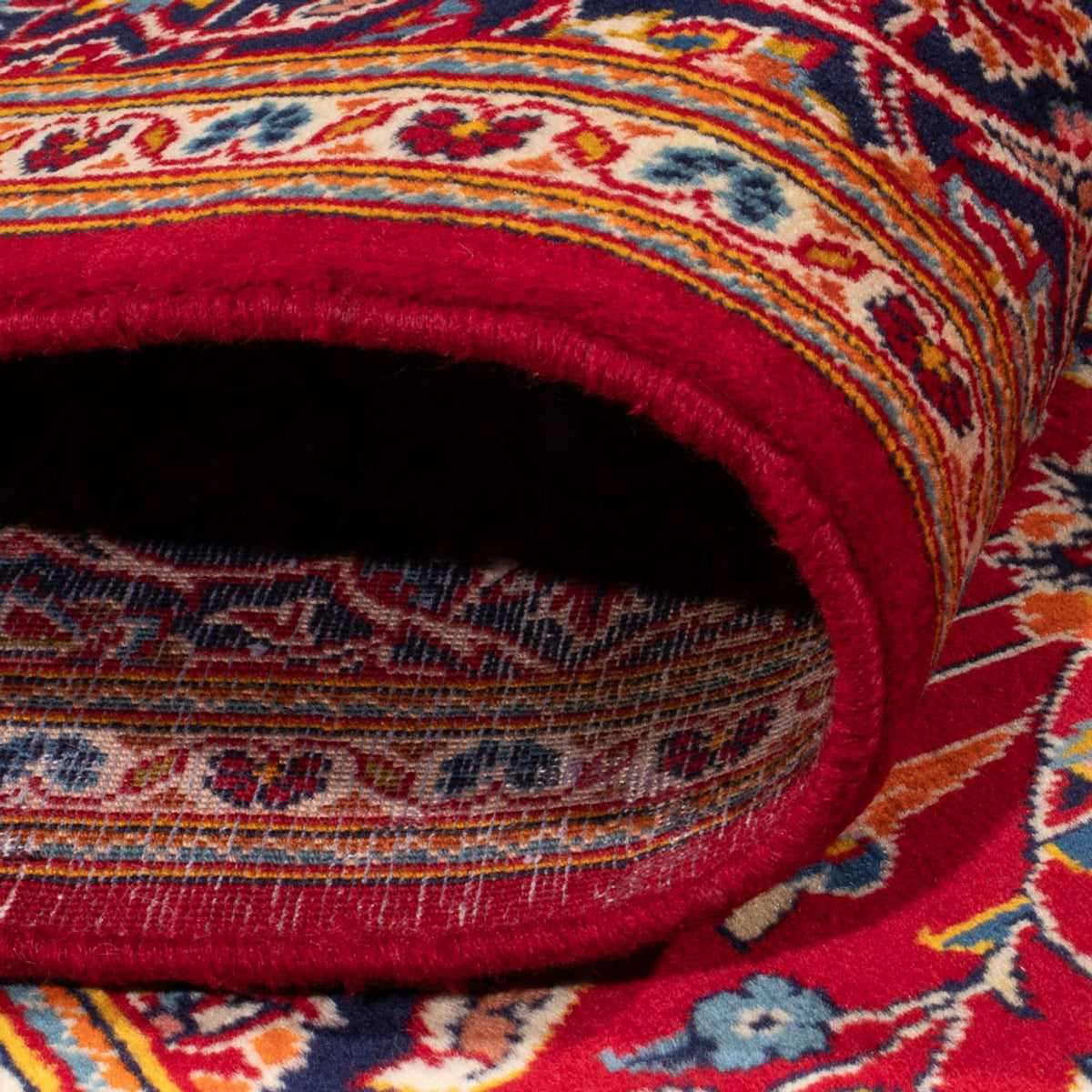 Tappeto Persero - Keshan - 284 x 202 cm - rosso