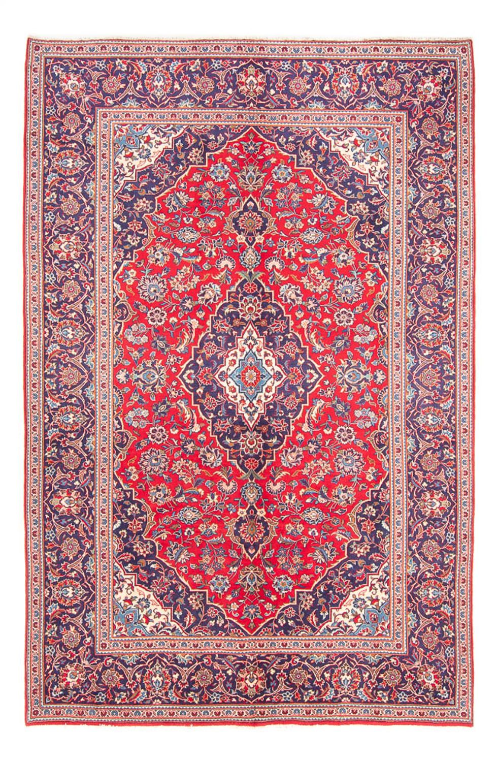 Tappeto Persero - Keshan - 297 x 200 cm - rosso