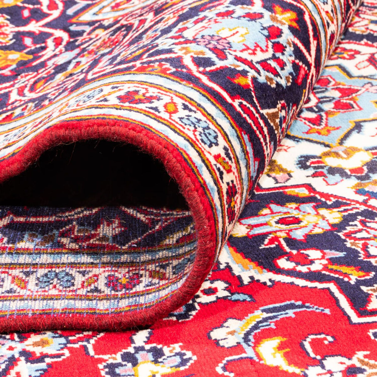 Tappeto Persero - Keshan - 294 x 202 cm - rosso