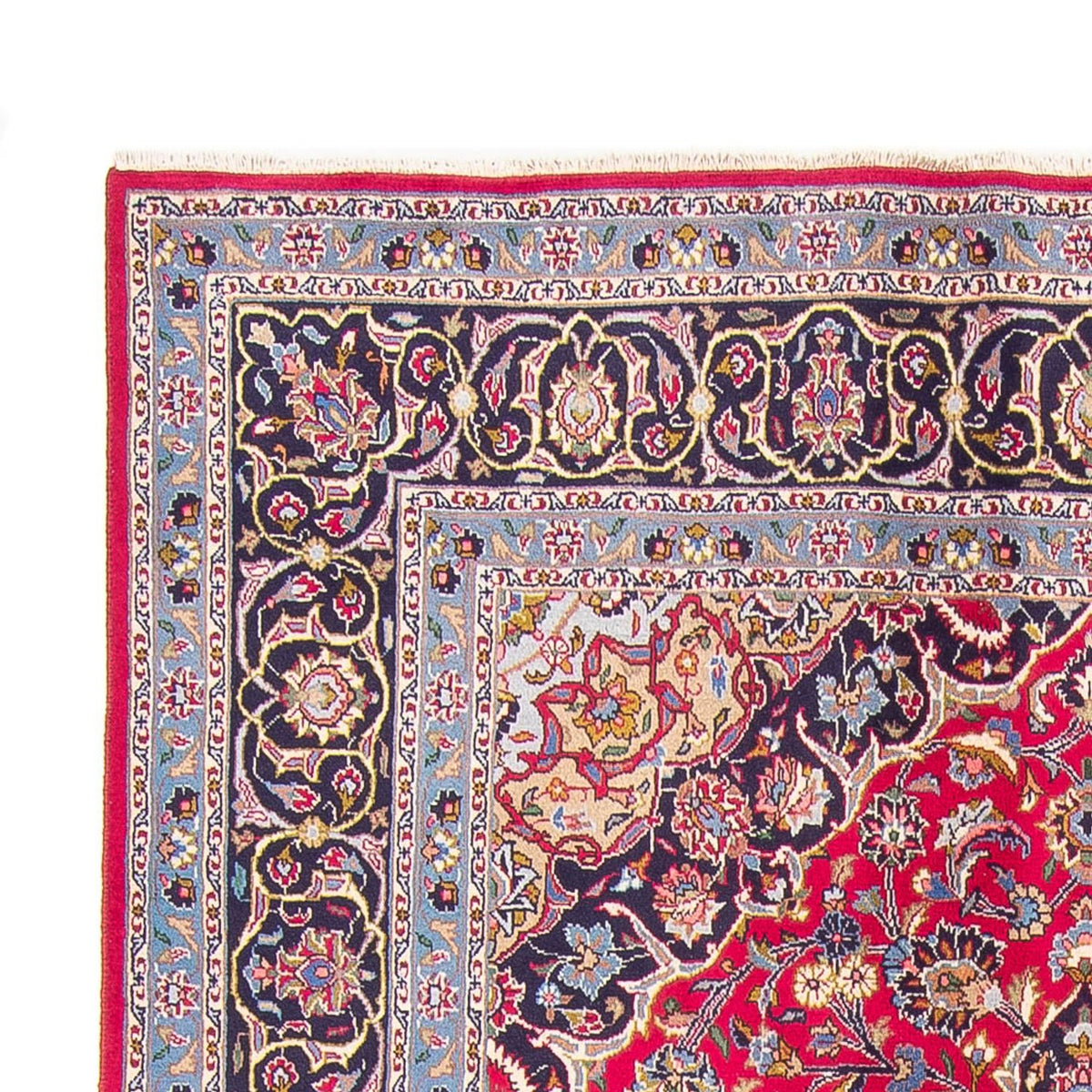 Tappeto Persero - Keshan - 298 x 200 cm - rosso