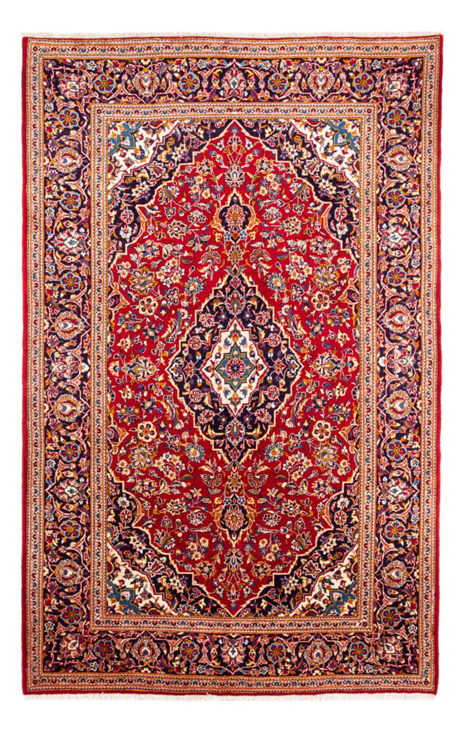 Tappeto Persero - Keshan - 303 x 198 cm - rosso