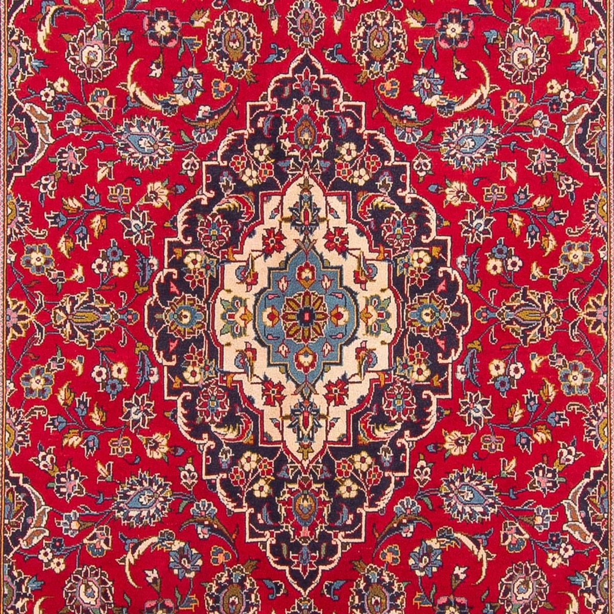 Tappeto Persero - Keshan - 310 x 194 cm - rosso