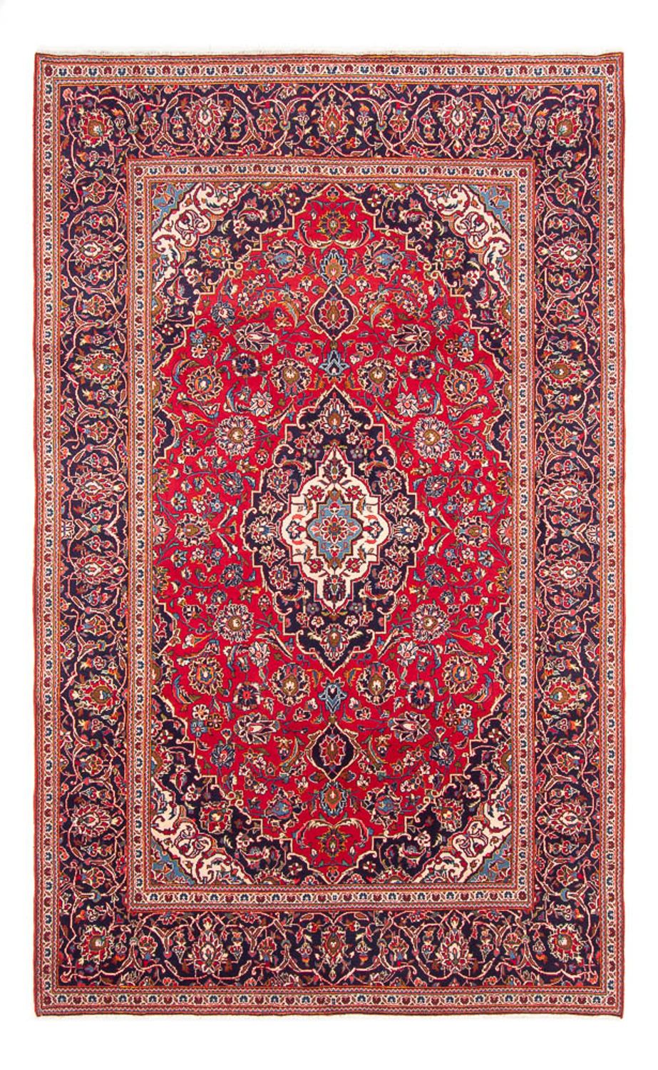 Tappeto Persero - Keshan - 310 x 195 cm - rosso