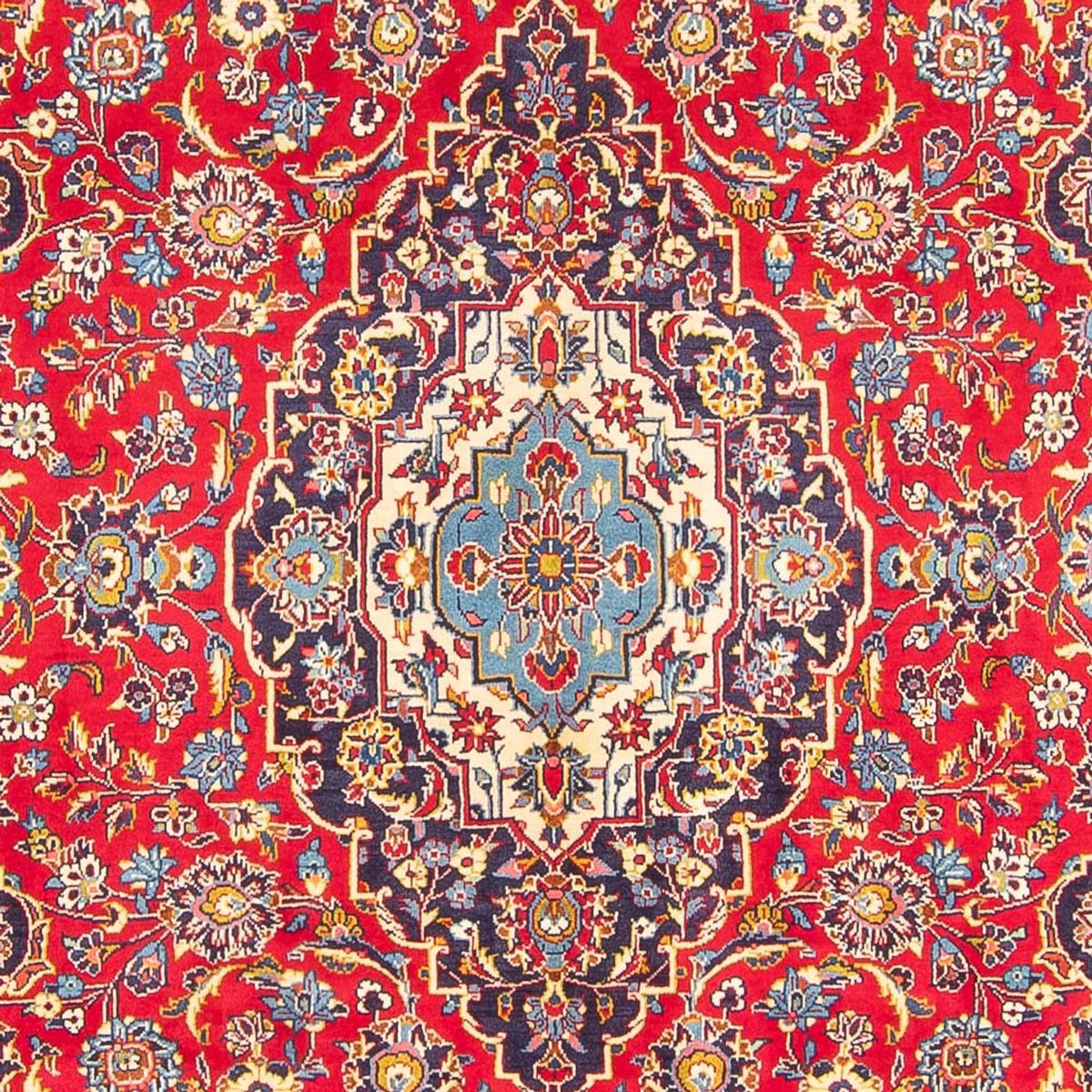 Tappeto Persero - Keshan - 298 x 204 cm - rosso