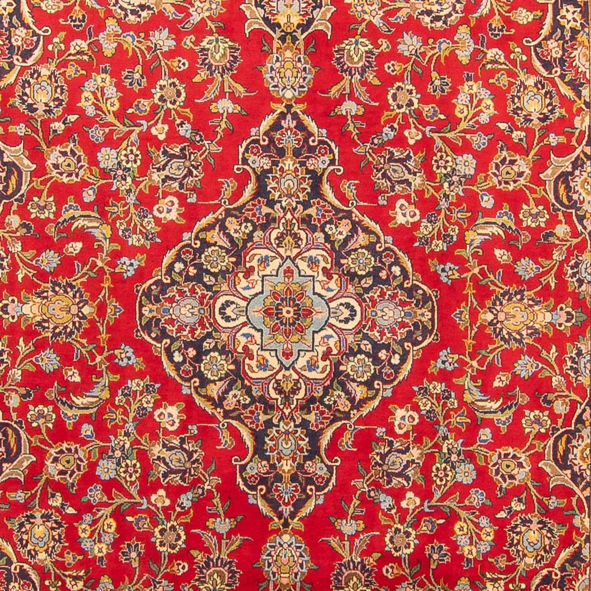 Tappeto Persero - Keshan - 305 x 200 cm - rosso