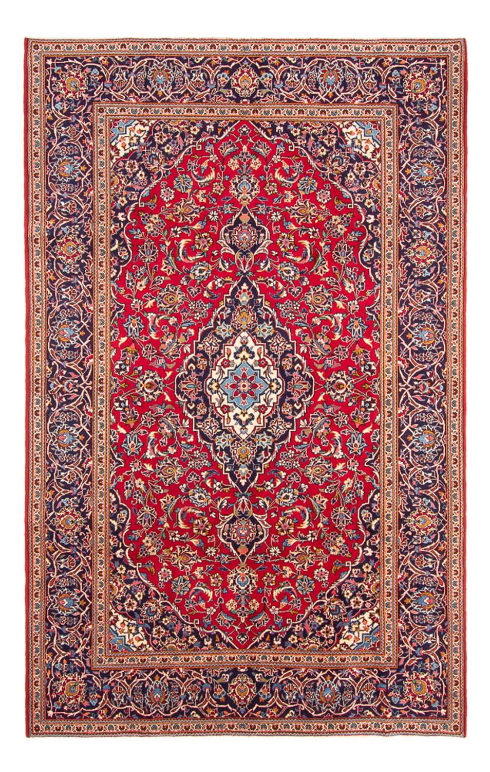 Tappeto Persero - Keshan - 302 x 203 cm - rosso